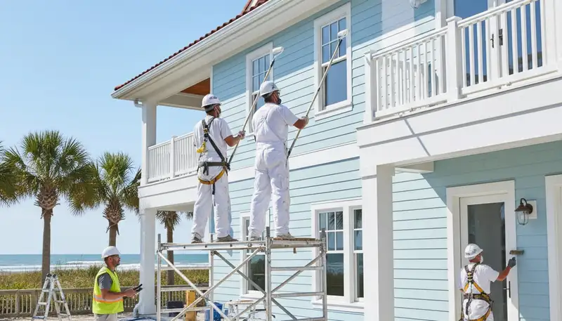 Painting contractor serving Jacksonville, FL for interior and exterior home painting services