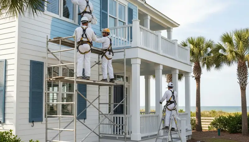 Professional painters serving Jacksonville, FL for interior and exterior painting projects