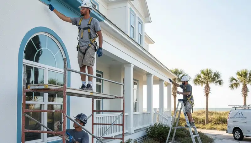 Painting services in Jacksonville, FL by professional local house painters