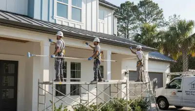 Jacksonville, FL painting contractor providing professional interior and exterior painting services