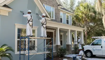 Painting contractors in Jacksonville, FL delivering professional interior and exterior house painting services