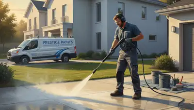 Concrete pressure cleaning in Jacksonville, FL for driveways, patios, and walkways