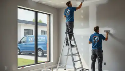 Jacksonville, FL drywall repair by painters fixing cracks and water damage for a smooth, paint-ready wall