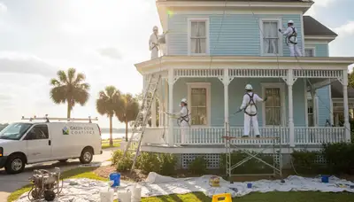 Jacksonville, FL painting services for homes and businesses by local professional painters