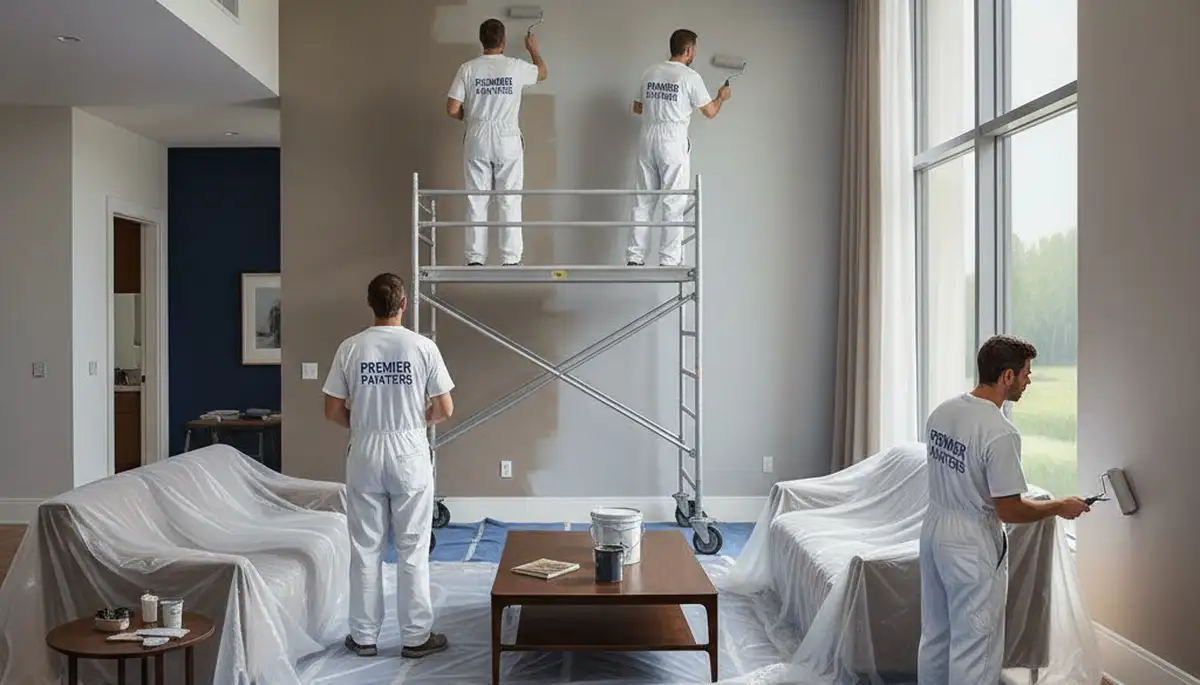 Interior house painting in Jacksonville, FL for moisture-resistant, humidity-ready walls and finishes