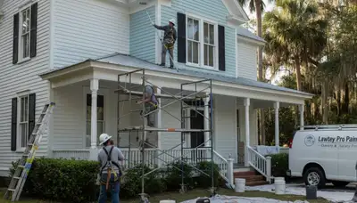 Professional painters providing interior and exterior painting services in Jacksonville, FL