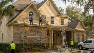 Painting contractor in Jacksonville, FL providing professional interior and exterior house painting services