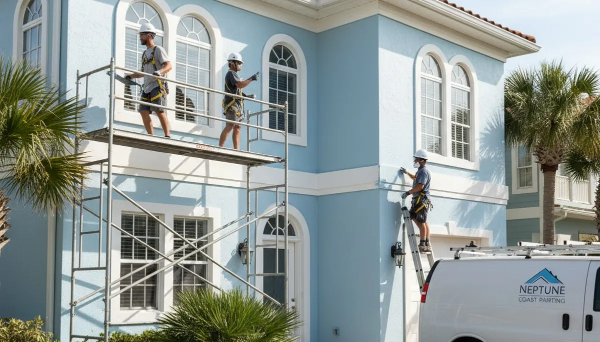 Painting services in Jacksonville, FL by professional house painters