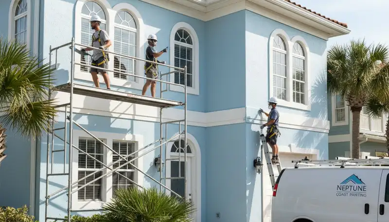 Painting services in Jacksonville, FL by professional house painters