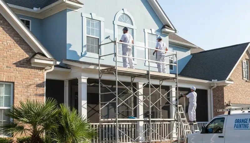 Painting contractors in Jacksonville, FL providing professional interior and exterior painting services
