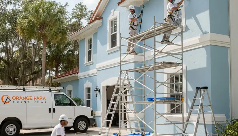 Painting contractors in Jacksonville, FL providing professional residential and commercial painting services
