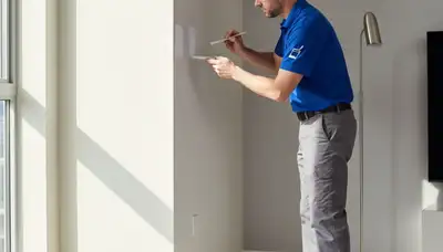 Jacksonville, FL painters repairing paint chips and scuffs for touch-up service