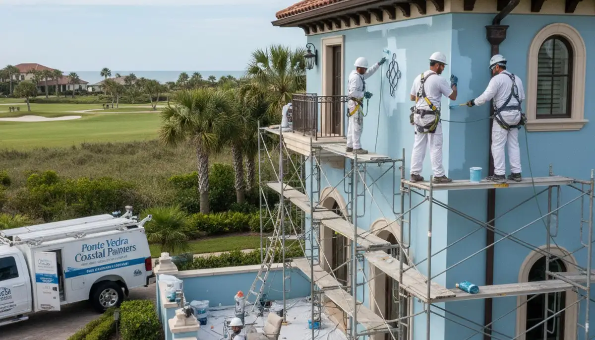 Painting contractor in Jacksonville, FL providing interior and exterior house painting services