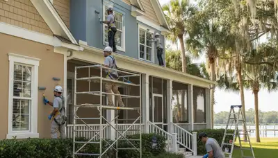 Professional painting service in Jacksonville, FL for residential and commercial properties
