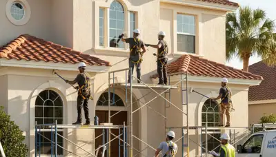 Painting contractors in Jacksonville, FL providing professional home and business painting services