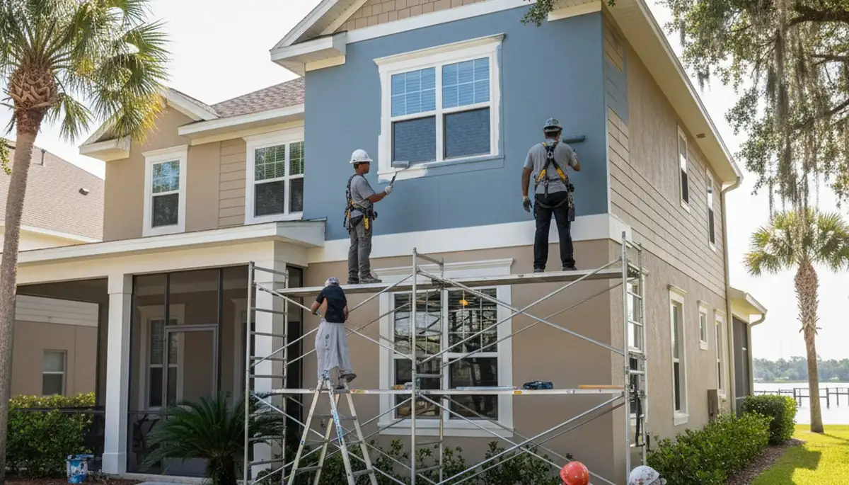 Professional painting service in Jacksonville, FL for interior and exterior home improvements